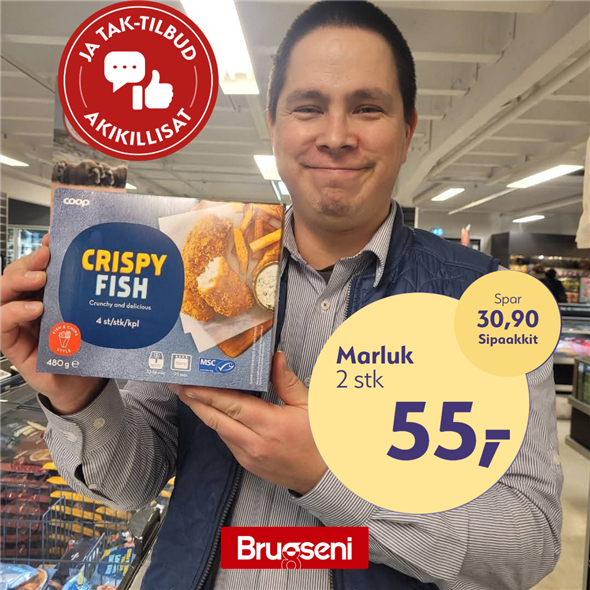 Crispy fish portions