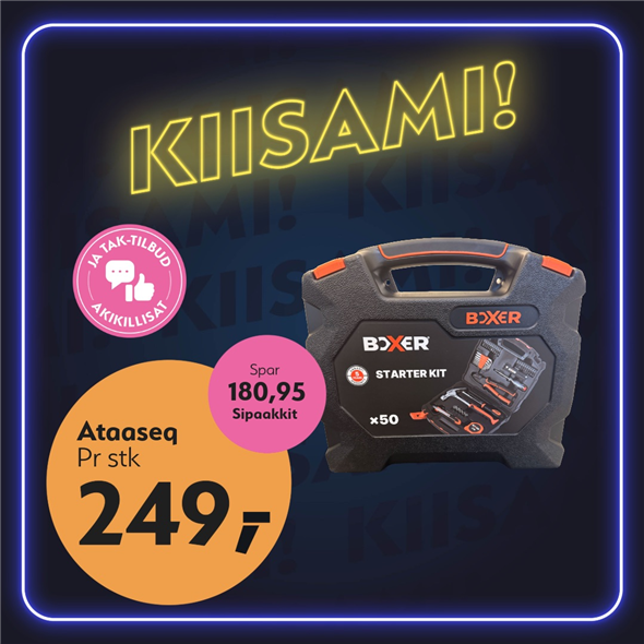 Værktøjssæt 50 dele